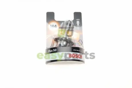 Автолампа H4 12V 60/55W P43t Plus 60% BOSCH 1 987 301 040