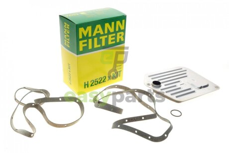 Фільтр АКПП BMW 5 (E39)/7 (E38)/X5 (E53) M52/M57/M62 94- (з прокладкою) MANN H2522XKIT