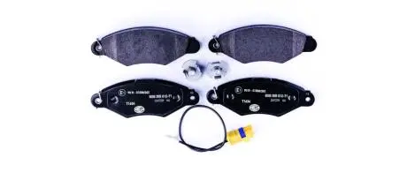 Гальмівні колодки пер. Kangoo 97-08 (Bosch) HELLA 8DB355012-711