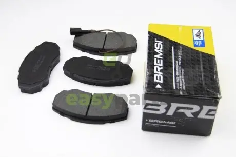 Гальмівні колодки пер. Ducato/Jumper/Boxer 02-06 (1.4t) BREMSI BP2997