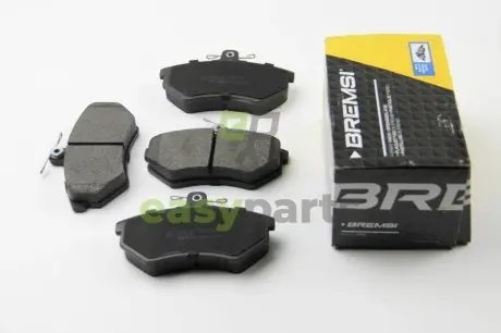 Гальмівні колодки пер. Caddy II >9.96/Passat B4/Audi 80 BREMSI BP2532