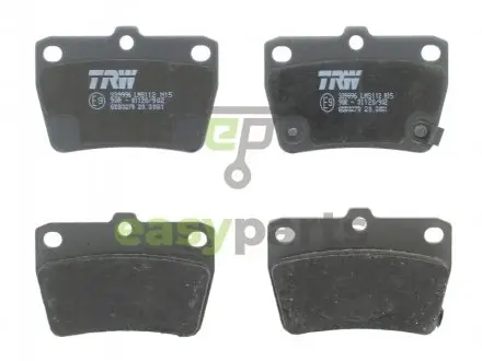 Гальмівні колодки RAV 4 TRW GDB3279