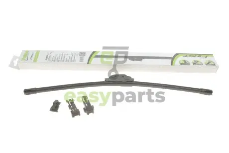 Щітка склоочисника (530mm) VW Caddy II/T4 (безкаркасна) (з к-ктом кріплений) Valeo 575006