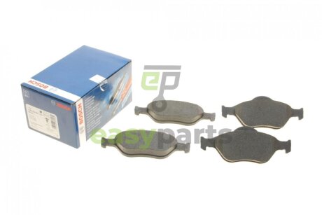 Колодки гальмівні (передні) Ford Fiesta 95-10/Fusion/Ka 02-12/Puma/Mazda 121 96-03/Mazda 2 03-07 BOSCH 0 986 424 558