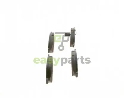 Колодка торм. диск. CITROEN/PEUGEOT JUMPER/BOXER передн. BOSCH 0 986 495 096 (фото 1)