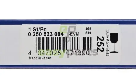Свічка розжарювання Mitsubishi L200/Pajero IV 2.5DI-D/3.2DI-D 05- (11V/169mm M10x1.25) BOSCH 0250523004