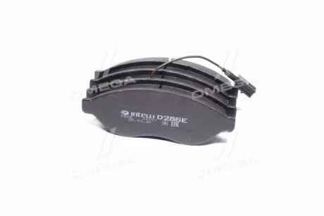 DAFMI INTELLI FIAT гальмівні колодки передн.DUCATO,JUMPER 06- DAFMI / INTELLI D286E