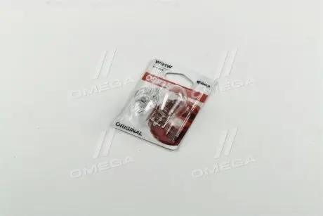(к/т 2 шт) Автолампа (21W 12V W3X16D) OSRAM 7505-02B