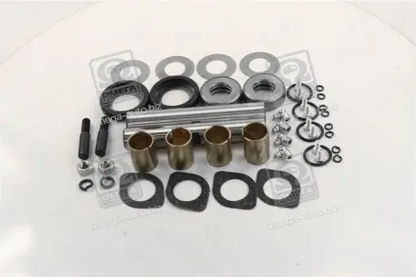 Шкворень в компл. (полный на а/м) ГАЗ 3302 Р1(D= 25,1) без крышек <ДК> Дорожная Карта 3302-3000100-03Р1