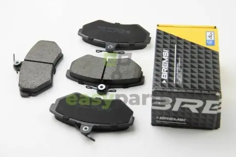 Гальмівні колодки пер. VW Polo 95-02/Golf 91-06 (TRW) BREMSI BP2730