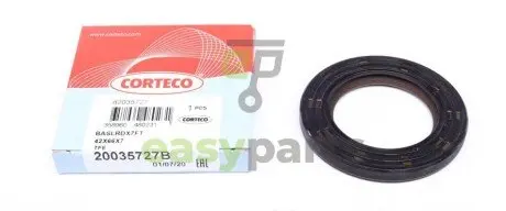 Сальник колінвалу (передній) Citroen Berlingo/Fiat Fiorino 1.4/1.6 96- (42x66x7) CORTECO 20035727B