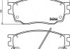 Гальмівні колодки пер. Mazda 6 1.8 02-07 HELLA 8DB355012-091 (фото 2)