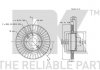 Диск тормозной перед. Dacia Logan/Renault Clio III/Modus/Megane 03- NK 202264 (фото 3)