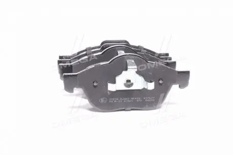 Гальмівні колодки пер. Renault Laguna 01- (ATE) (156,3x68,5x18) A.B.S. 37218