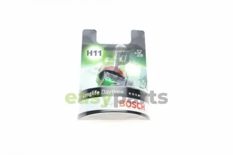 Автолампа H11 12V 55W PGJ19-2 Longlife Daytime BOSCH 1987301340