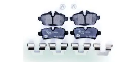 Гальмівні колодки зад. MINI 06-15 1.6-2.0 HELLA 8DB355013-661