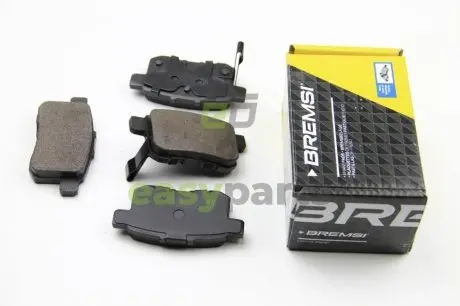 Гальмівні колодки зад. Honda Accord VIII 08- (nissin) BREMSI BP3370