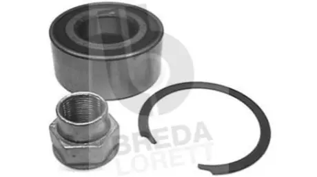 Підшипник маточини перед. Fiat Fiorino/Citroen Nemo/Peugeot Bipper 08- (+ABS) BREDA LORETT KRT2272