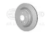 Диск гальмівний зад. (330mmx22mm) MERCEDES GLE W166 15- ML W166 11- HELLA 8DD 355 122-561 (фото 2)