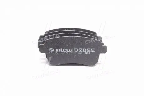 DAFMI INTELLI RENAULT гальмівні колодки задн.Fluence 10-, Megane III,Scenic III 09- DAFMI / INTELLI D289E