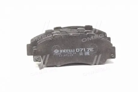 DAFMI INTELLI HONDA колодки гальмівні передн. (з датчик.) Accord 91-, HR-V, Legend 91- DAFMI / INTELLI D717EI