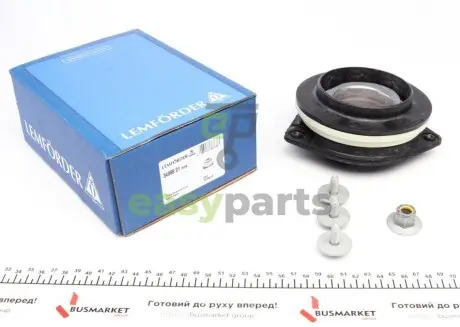 Подушка амортизатора (переднього) + підшипник Nissan Note 1.4/1.5dci/1.6 06- (L) LEMFORDER 34988 01