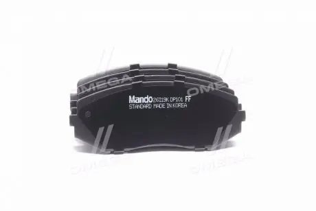 Колодки торм.дискові передн. SUZUKI GRAND VITARA 06 - MANDO MPZ06