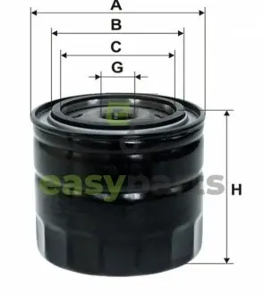 Фільтр масляний Volvo 340 1.4-1.7 82-91/440 1.6-2.0 88-96 WIX FILTERS WL7207