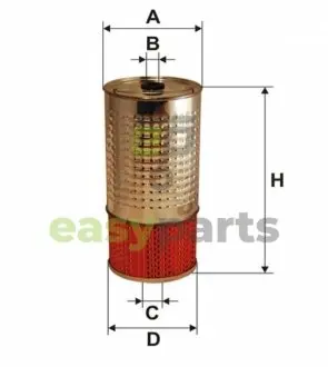 Фільтр масляний MB OM616-617 WIX FILTERS WL7001