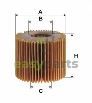 Фільтр масляний Toyota Rav4/Avensis/Land Cruiser 1.6i-2.8D 08- WIX FILTERS WL7472