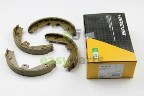 Колодки ручного гальма W212 09-, C218 11-, S212 09- BREMSI GF0319