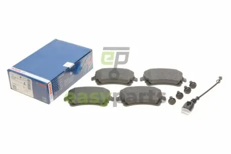 Колодки гальмівні (задні) VW T5/T6 03- (+датчик) BOSCH 0 986 494 108