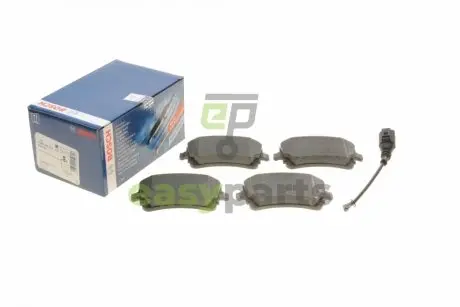 Колодки гальмівні (задні) VW T5 03- (Lucas) (з датчиком) BOSCH 0 986 495 094