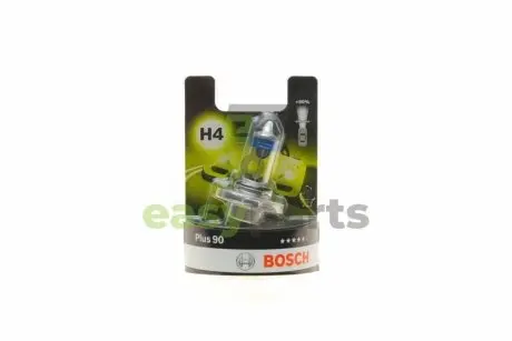 Автолампа H4 12V 60/55W P43t Plus 90% BOSCH 1 987 301 077