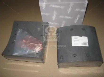 Накладка гальм. STANDARD (компл. На вісь) 420х180 станд. SAF RIDER RD 19283STD