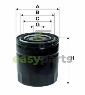 Фільтр масляний Citroen Jumper/Peugeot Boxer 2.5TD WIX FILTERS WL7088 (фото 1)