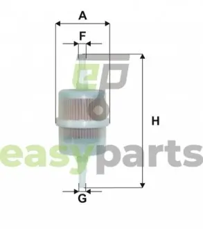 Фільтр паливний WIX FILTERS WF8127