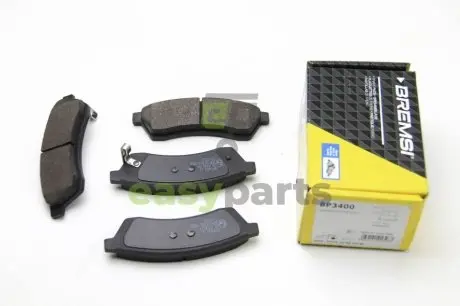 Гальмівні колодки зад. Chevrolet Epica 05- (brembo) BREMSI BP3400