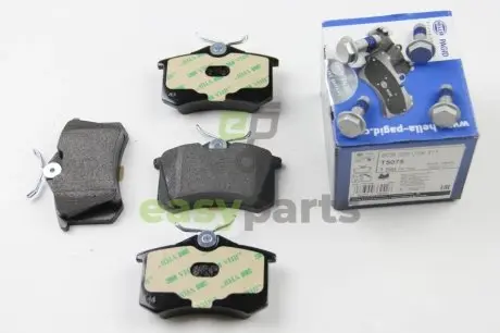 Гальмівні колодки зад.A4/A6/A8 /C4/C8/Partner /Fabia/Octavia/Caddy/Golf/ Passat HELLA 8DB 355 018-111