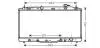 Радіатор охолодження TOYOTA CAMRY (XV4) (07-) 3.5 i V6 (AVA) AVA COOLING TO2473 (фото 1)
