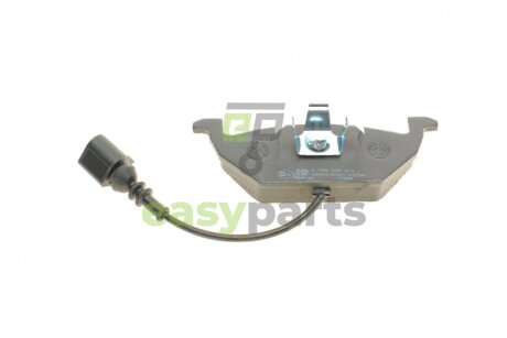 Колодки гальмівні (передні) Audi A3/Skoda Fabia/Octavia 96-13/VW Caddy 04-15/Golf 97- (+датчик) BOSCH 0 986 495 213