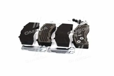 Колодка гальм. диск. (Компл. На вісь) BPW RS-SB 4309T RIDER ST 29171PRO