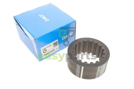 Муфта шківа генератора еластична VW T5 2.5 TDI 03-10 SKF VKMV FC101 (фото 1)