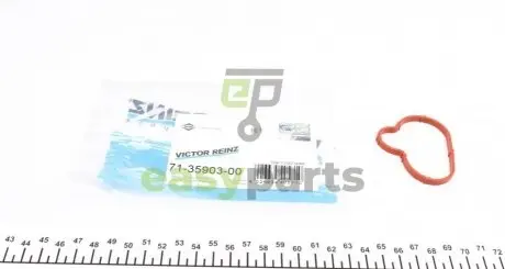Прокладка колектора впускного Citroen Jumpy/Peugeot Expert 2.0i 00-06 VICTOR REINZ 71-35903-00