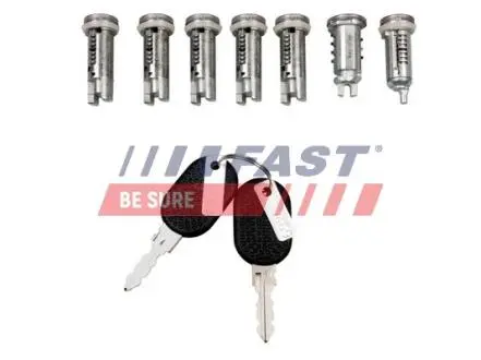 Циліндри дверного замка з ключем (к-кт) Fiat Ducato 2.5 D 94-02 FAST FT94107