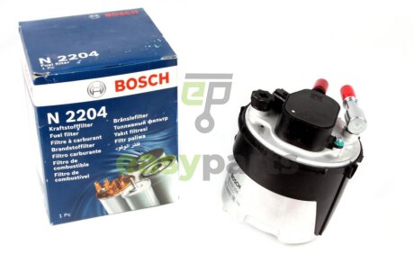 Фільтр паливний Ford Fiesta/Focus 1.6TDCI 03- BOSCH F026402204 (фото 1)