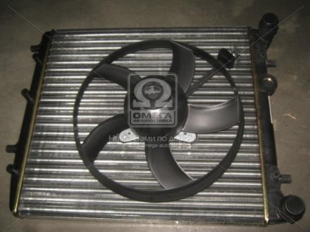 Радіатор охолодження двигуна FABIA/POLO4 MT -AC 01- Van Wezel 76002013