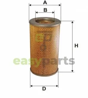 Фільтр повітряний Toyota Hiace 2.4-2.7 i/D/TD 95- WIX FILTERS WA6118