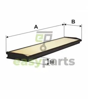 Фильтр салона MB E-KLASSE (124) 93-97 (2шт.) (WIX-FILTERS) WIX FILTERS WP9332