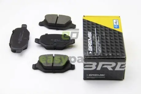 Гальмівні колодки пер. Fiat Linea 07-/Lybra 99- BREMSI BP2890